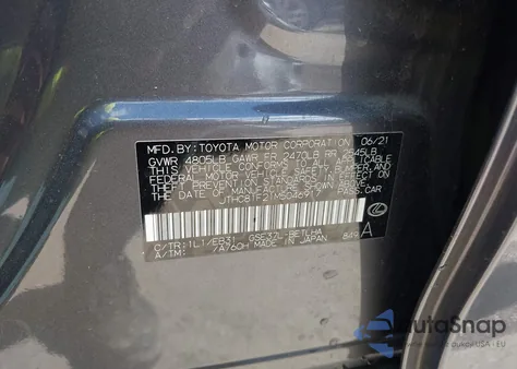 2021 Lexus Is 300 z USA, uszkodzony, nr VIN JTHC81F21M5046917